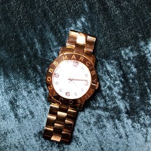 Marc by Marc Jacobs rose gold fashion watch